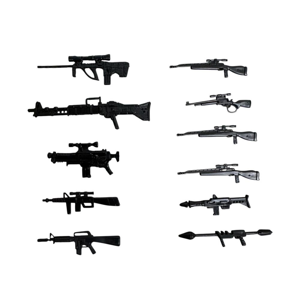 Action Figure Weapons Accessories Guns Vintage Toys 11 Piece Lot - Picture 4 of 4